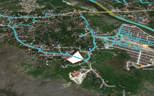 Commercial property near CCLEX 4,583 sq.m. Babag Lapu Lapu Raw Lot